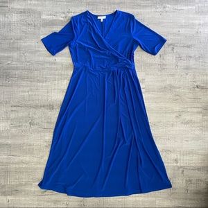 Chaus New York Blue Dress - Sz L